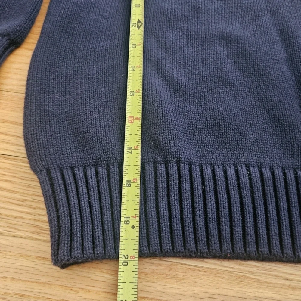 Gymboree 100% Cotton Navy Blue & White Stripe Pullover Kids Size M(7-8)